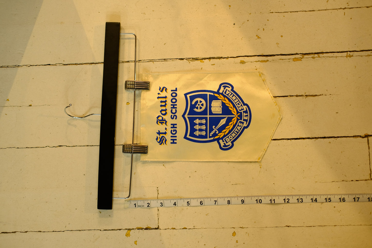 St. Paul's Hight School Vintage Banner