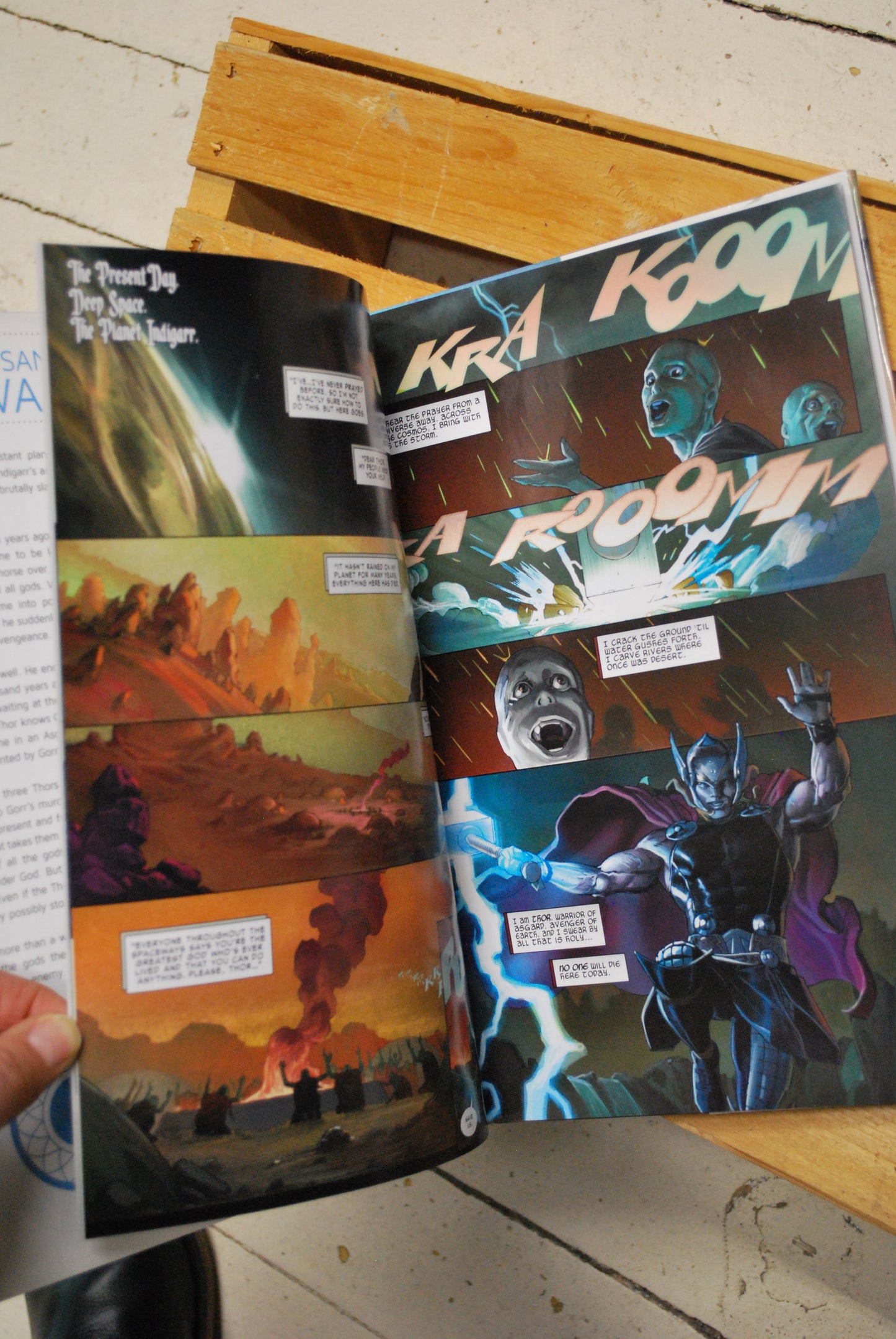 Collectors Thor God of Thunder Hardcover
