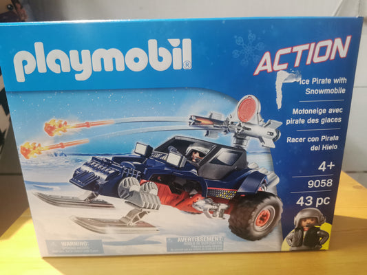 Playmobil Action Ice Pirate with Snowmobile