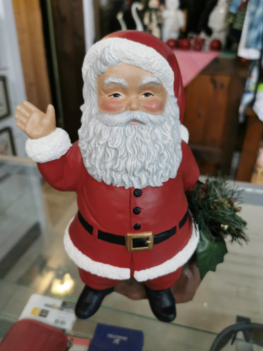 Ceramic Santa Figurine