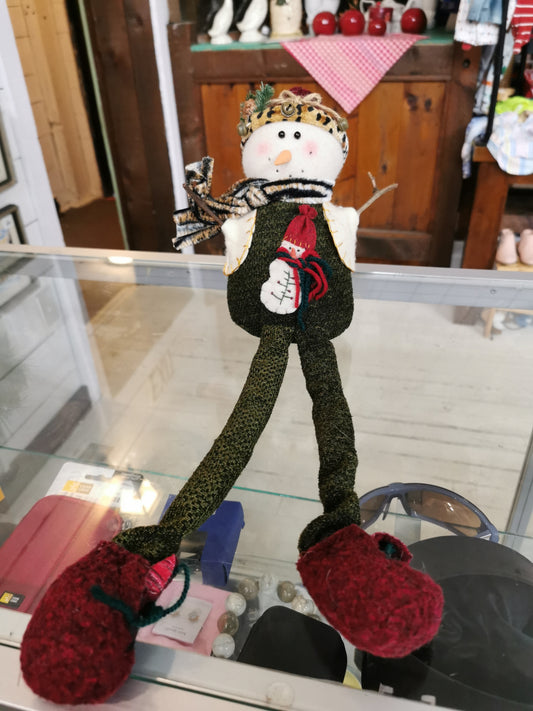 Plush Long Dangly Snowman