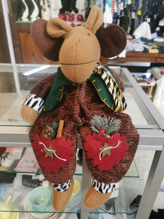 Moose Plush Shelf Sitter