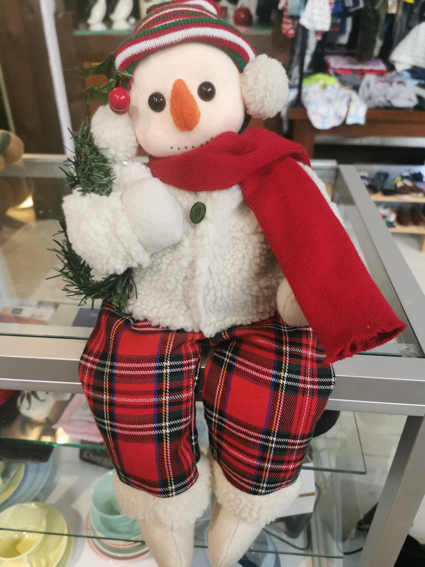 Snowman Shelf Sitter