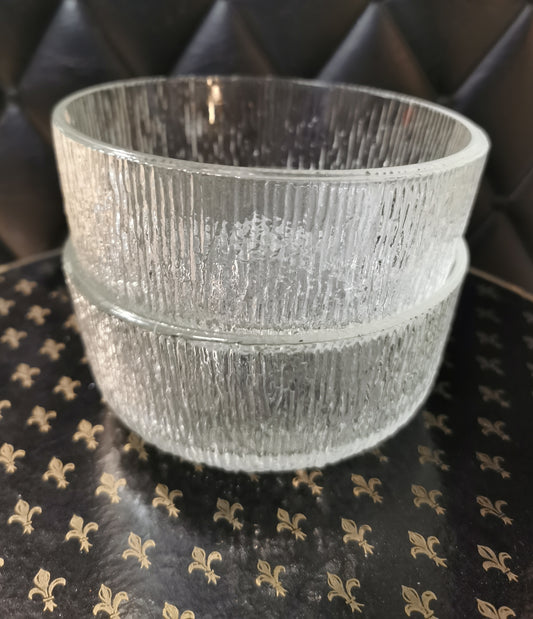 MCM Indiana Glass Bowls Set of 2