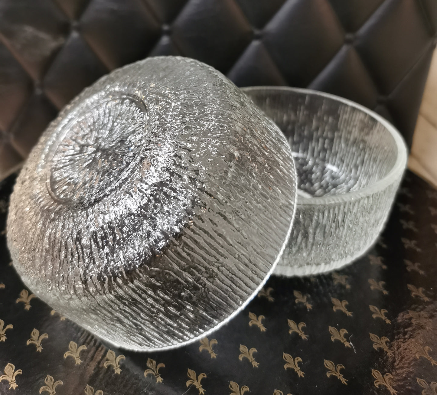 MCM Indiana Glass Bowls Set of 2