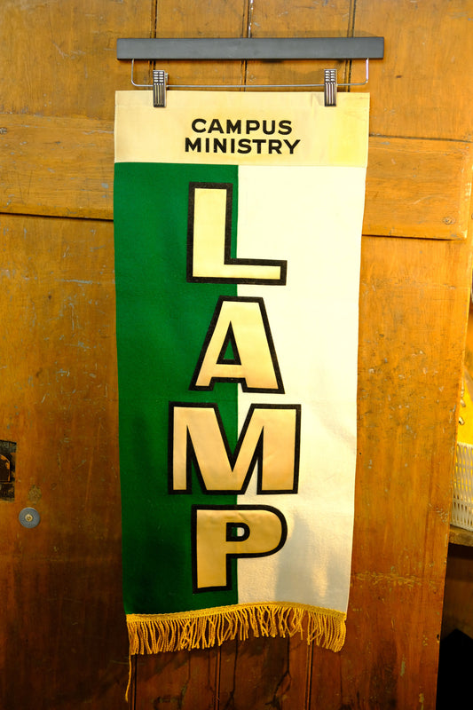 Lamp Campus Ministry Vintage Banner