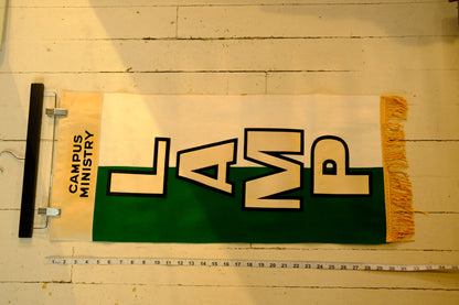 Lamp Campus Ministry Vintage Banner