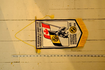 Kinsmen Clubs 1973/74 Vintage Banner