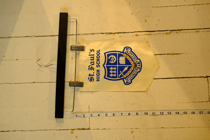 St. Paul's Hight School Vintage Banner