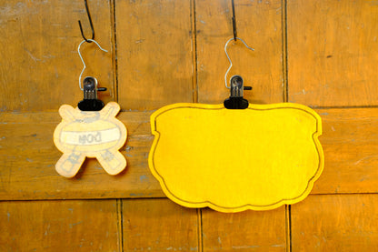 Vintage Curling Badge with the name "Don"