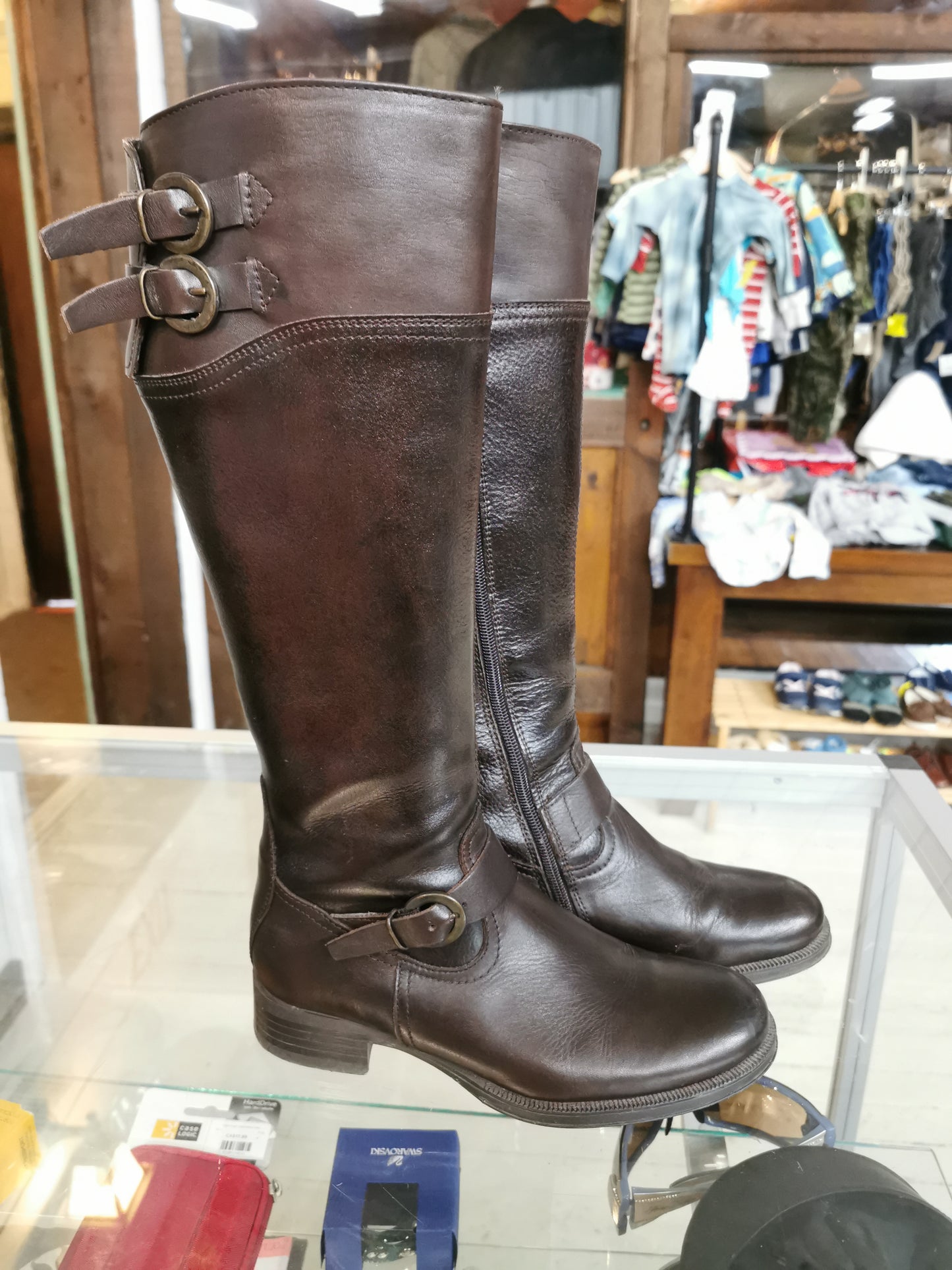 Aldo Brown Riding Boots