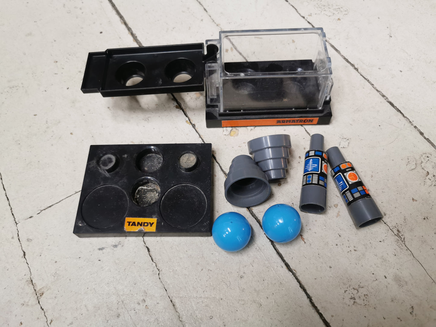 Vintage Radio Shack Armatron Plus Parts (Set of 9)