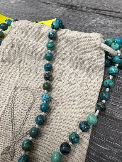 Open Heart Warrior Chakra Mala Turquoise