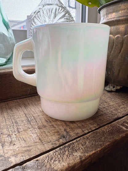 Fire King Moonglow Aurora Stackable Mug