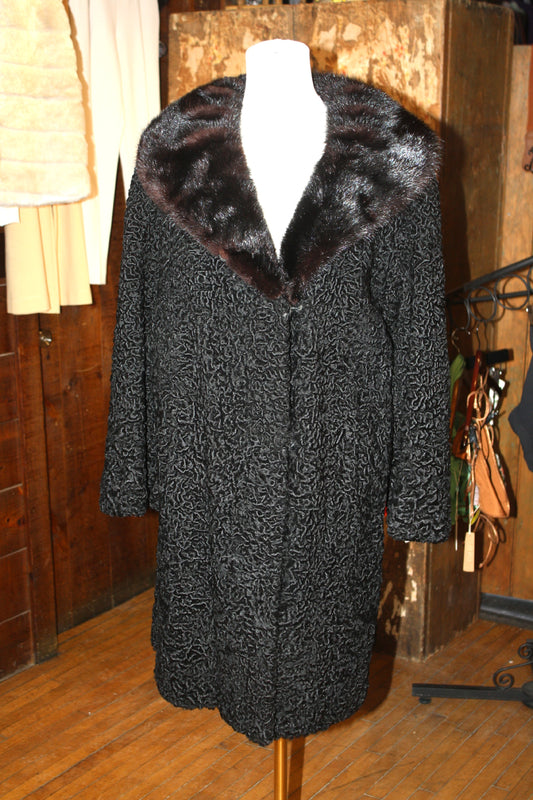 Persian Lamb Fur Coat