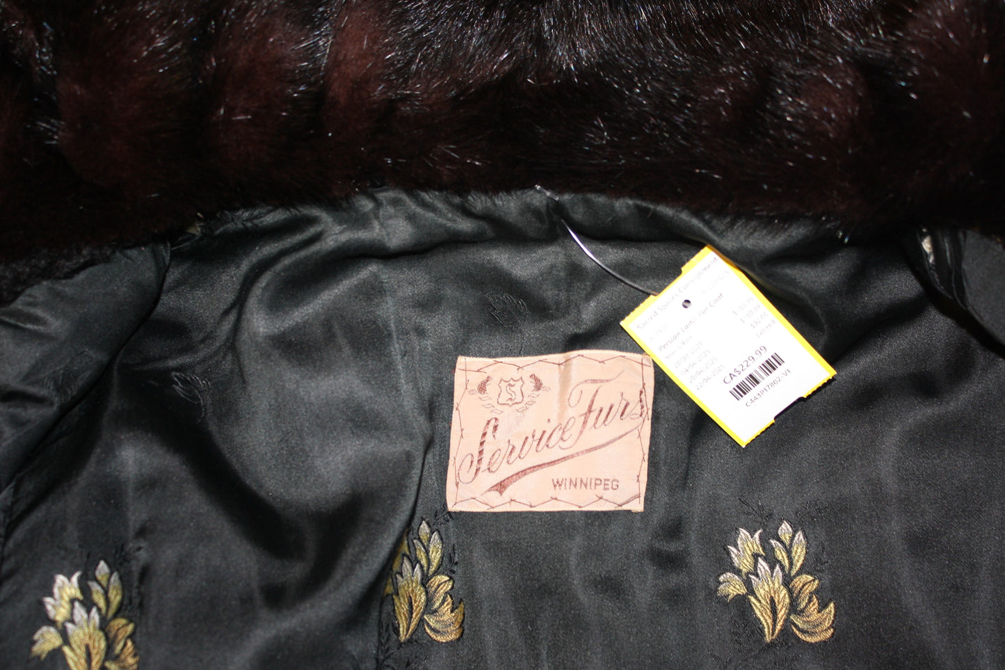 Persian Lamb Fur Coat